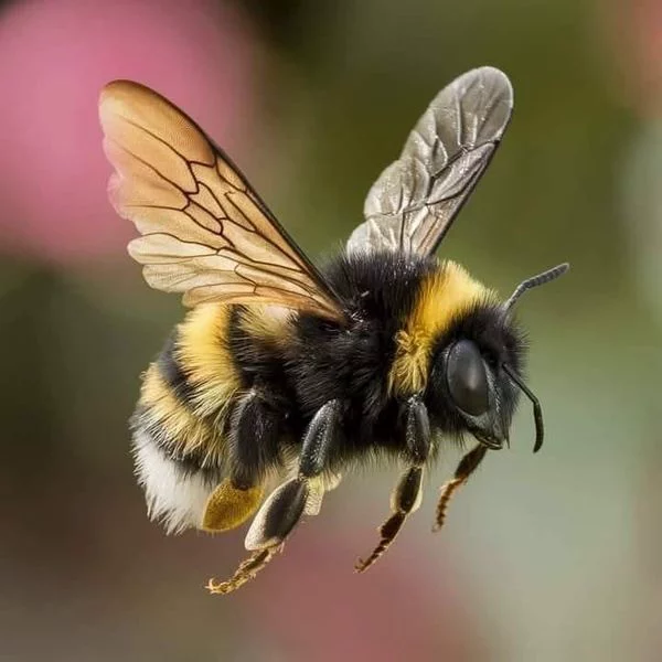 Image d'un bourdon insectes utiles cultures